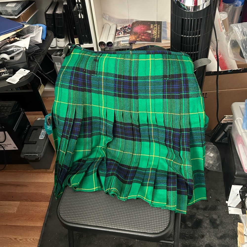 Green Plaid kilt